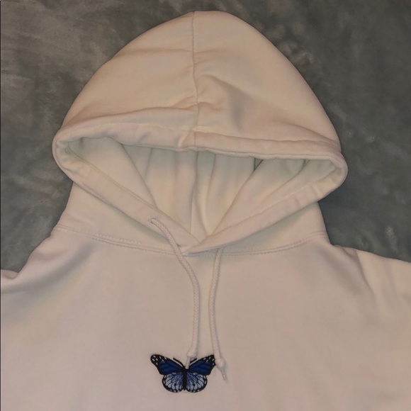 brandy melville butterfly hoodie - Picture 1 of 3
